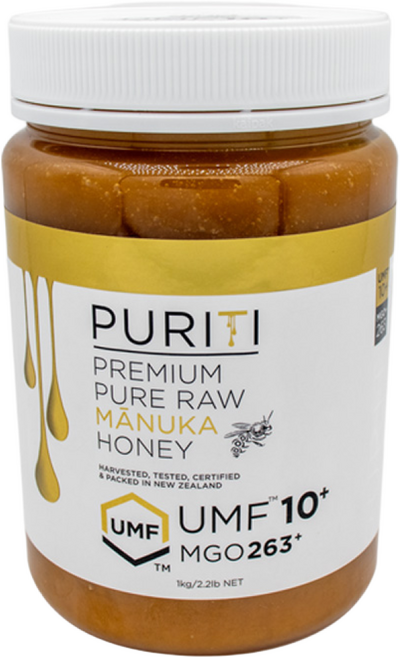 PURITI 마누카 허니 (꿀100%함유) 코스트코 벌꿀 UMF10+등급, 1개, 1kg