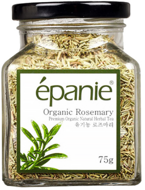 에빠니 유기농 차 7종 병 로즈마리, 75g, 1개입, 1개