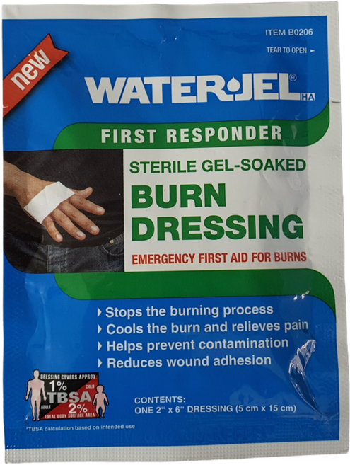 [미국정품] 워터젤 번 화상 드레싱 B0206 (5x15cm) I 화상 응급처치 I 수분거즈 I Water-Jel Burn Dressing, 1개
