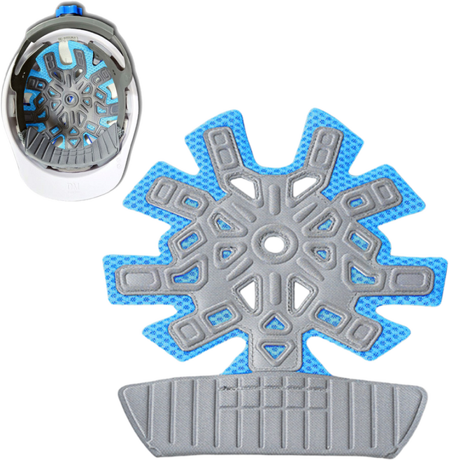 동명 안전모 내피 최고급형 땀흡수 매쉬 쿨패드, 1개