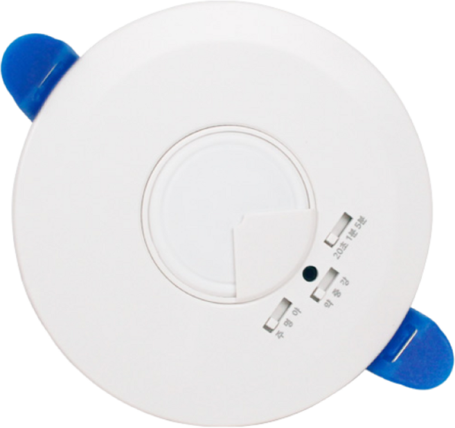 다기능 매입형 센서 절전형 열 동작 재실감지기 현관 욕실, 1개