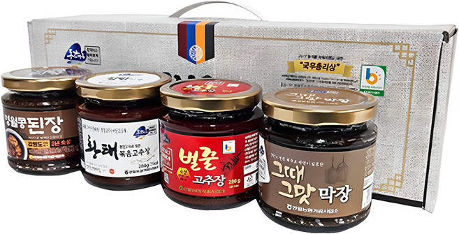 영월농협 동강마루 장맛 명작 장류세트 4종, 1개, 단품