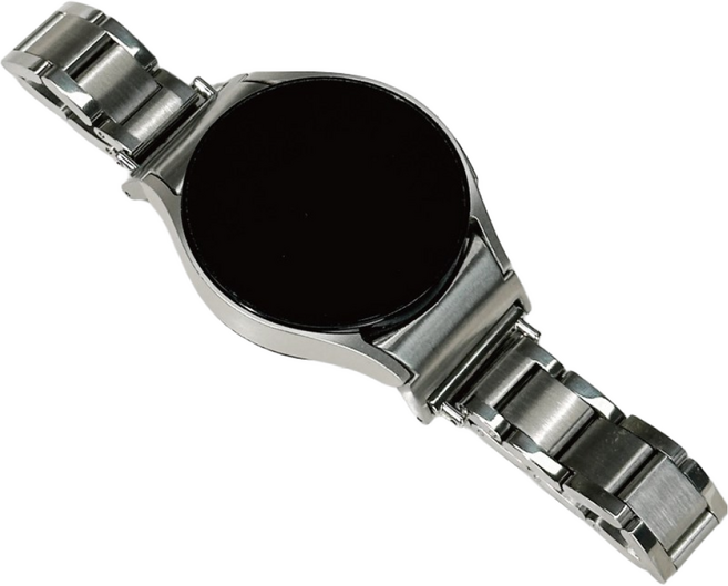 슬림 H 메탈 갤럭시워치 애플워치 스테인리스 스트랩 밴드 전기종 호환 무광 유광, 1개