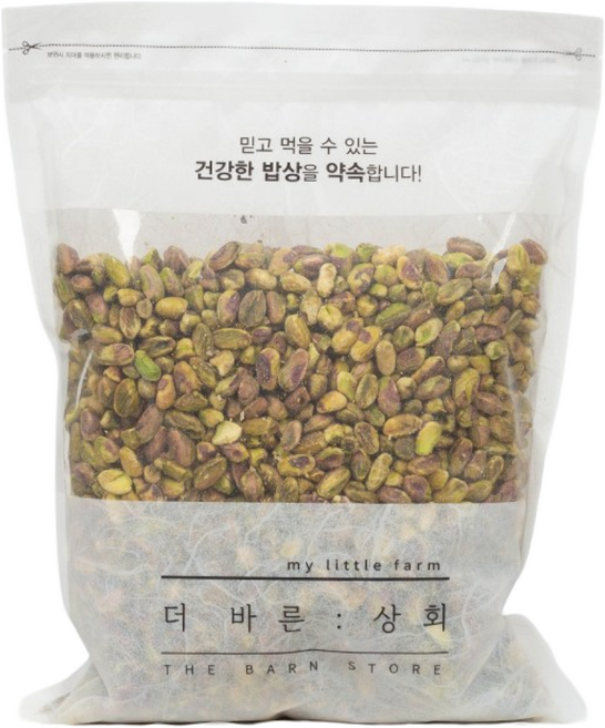 탈각 피스타치오 500g 1kg 무염 미국산100% 더바른상회, 1개