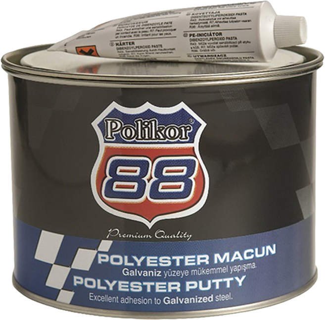 폴리코 88 판금퍼티 4kg LS 아연퍼티 경화제포함, 1개
