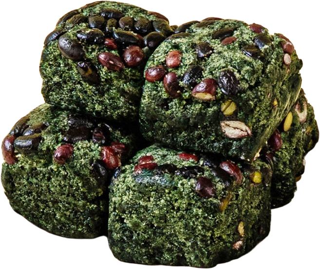 떡함지 쑥설기, 쑥콩설기 36개