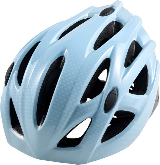 삼천리 AH340 보급형 헬멧/아시안핏 M사이즈 54-58cm 3세 이상 주니어 사이즈조절다이얼 자전거 안전모, M [ 라이트 블루 ], 1개, 라이트블루