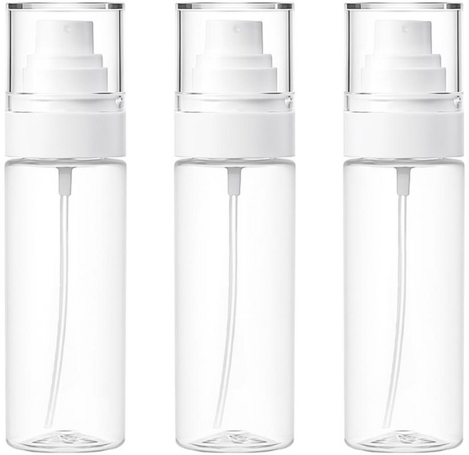 닥터보틀 울트라 안개분사 스프레이 미스트 공병, 3개, 80ml 화이트/울트라