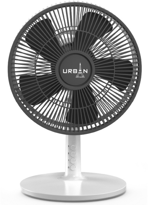 어반 12인치 탁상용 선풍기 UEF-TD12 더커진 날개 초절전 스탠드형, 단품, 단품