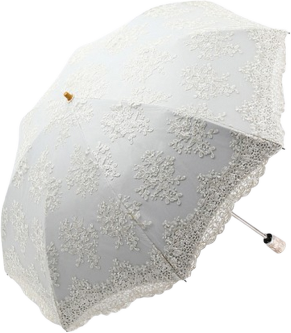 로에나 프리미엄 레이스 수작업 2단 양산 자외선차단 우양산