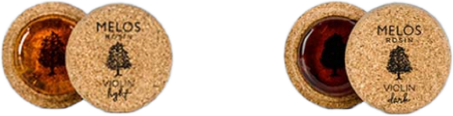NEW 바이올린 멜로스 코르크 케이스 미니송진, 다크(미니), 1개