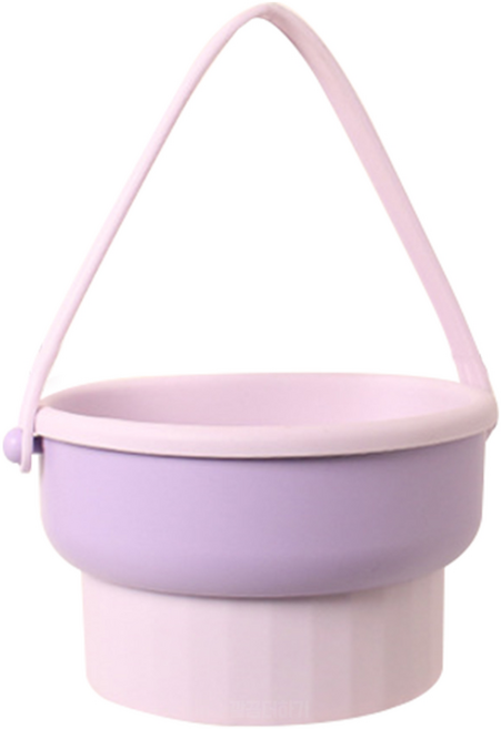 깔끔더하기 메이크업 브러쉬 세척 건조 수납함, 1개, 라벤더퍼플