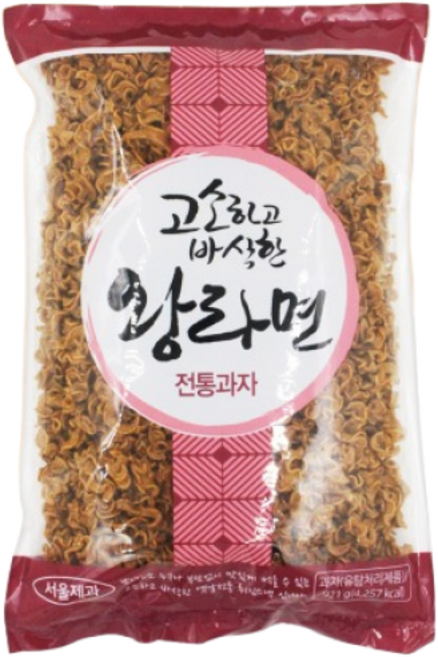 서울제과 왕라면 921g 6개입 1박스 대용량 업소용 무, 6개