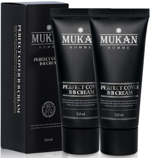 무칸 옴므 퍼펙트 커버 비비크림 50ml, 2개