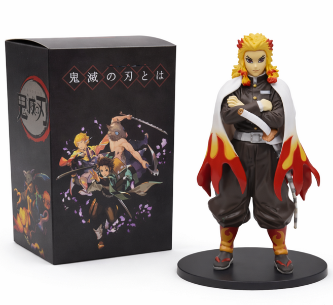 귀멸의 칼날 컬렉션 피규어 렌고쿠 우즈이 / 이노스케 토키토 시나즈가와 칸로지 이구로 16cm, 02, 1개