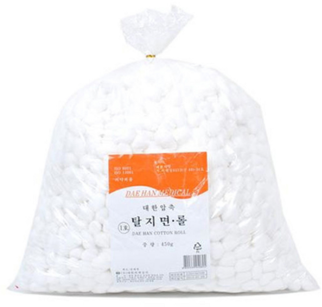 대한메디칼 대한위재 코튼볼 (슬라이스형) 450g 1호, 1개