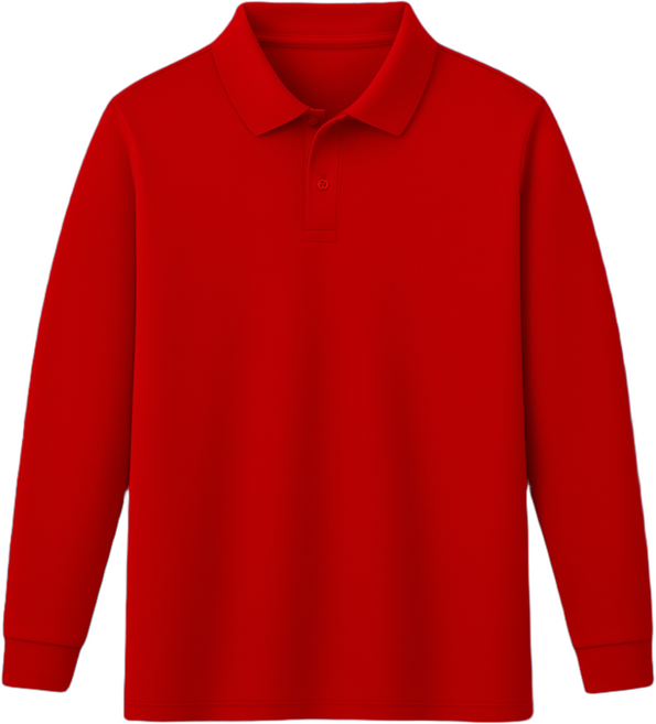 쿨론 긴팔 카라티 남여공용 기능성 폴로셔츠 무지 단체복 흡한속건 냉감 카라티