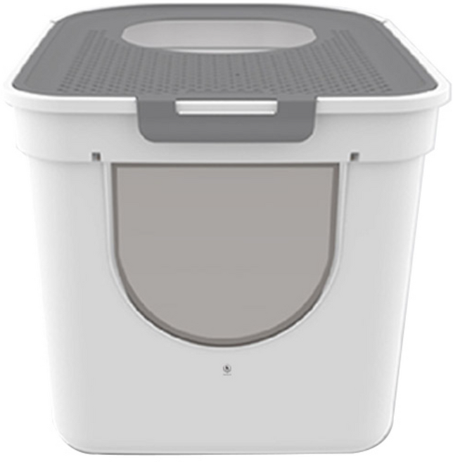 딩동펫 일방 고양이 화장실, 그레이, 1개