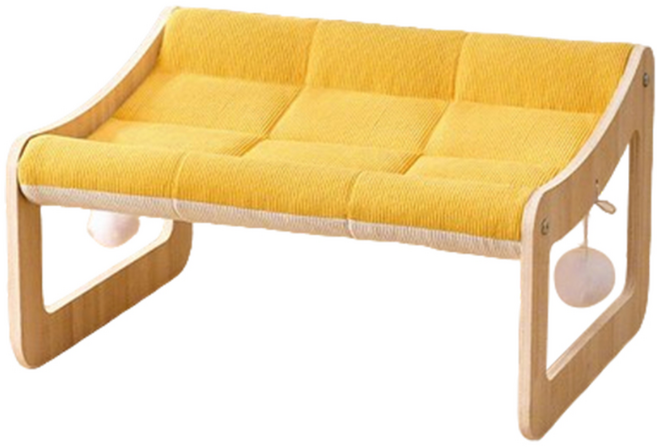 메일캣 고양이 데스크겸용 쿠션형 침대, 혼합색상, 1개