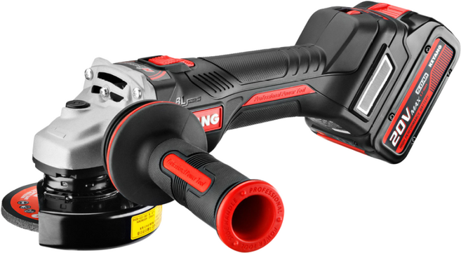 계양 125mm(5) 충전 핸드 그라인더 20V 5.0Ah 2팩 풀세트 DG20BLH-125SV 연마 절삭, 계양 20V 충전 그라인더 DG20BLH-100SV 풀, 1개