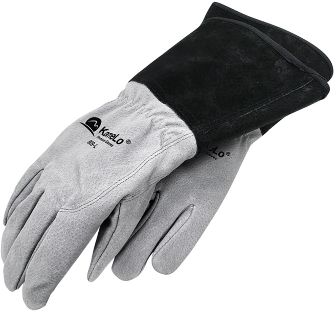 카멜로 물림방지장갑 강아지 훈련 고양이 발톱 고슴도치 가시 장갑 우피, 1개, 돈피장갑(회색+검정)