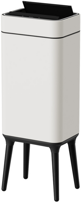 daroom 스마트 자동 센서 오존살균 쓰레기통 26L, 화이트