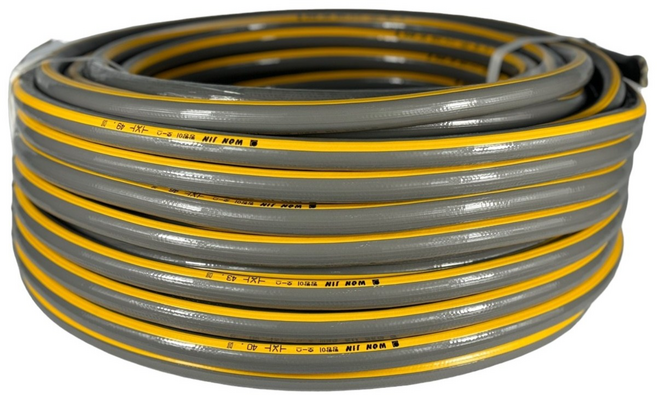 [에이팩스 케미칼] 국산 빵빵이 물호스 연결구 포함 15mmx30M 50M 식당용 원예용 축사용, 1개, 회색