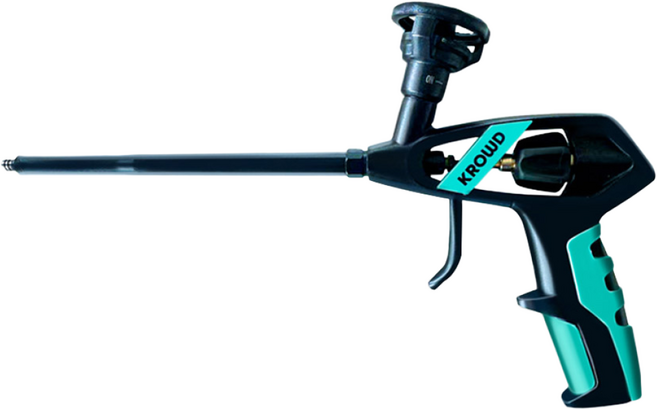 크라우드 KR-A1 우레탄폼건 오토락 자동잠금 폼건, 1개