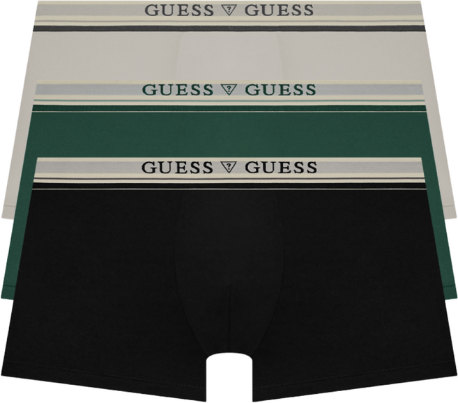 게스언더웨어 크림밴드 에어로쿨 드로즈 세트 3PACK (BK/GR/LGY)