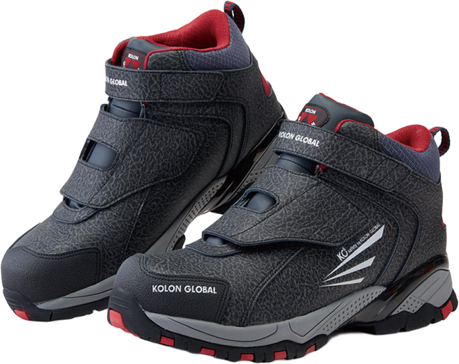 코오롱글로벌 안전화 KG-62, BLACK + GRAY, 1개
