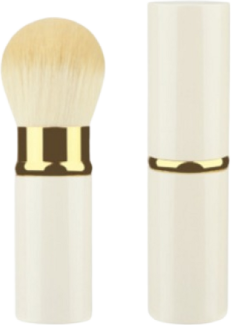 올웨일리 휴대용 메이크업 소프트 미세모 브러쉬 TSP2491, 1개, 화이트