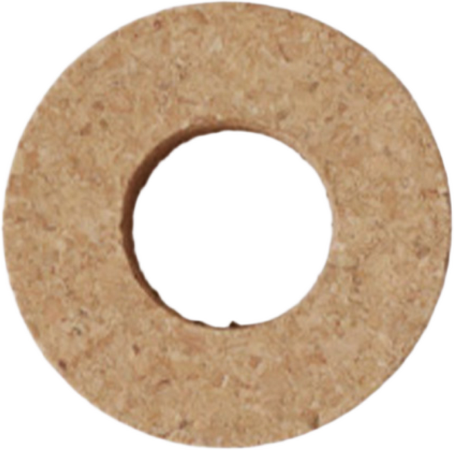 화병홀더 원목 받침 우드 티코스터 코르크 마개, Hole Cork 6.5, 1개