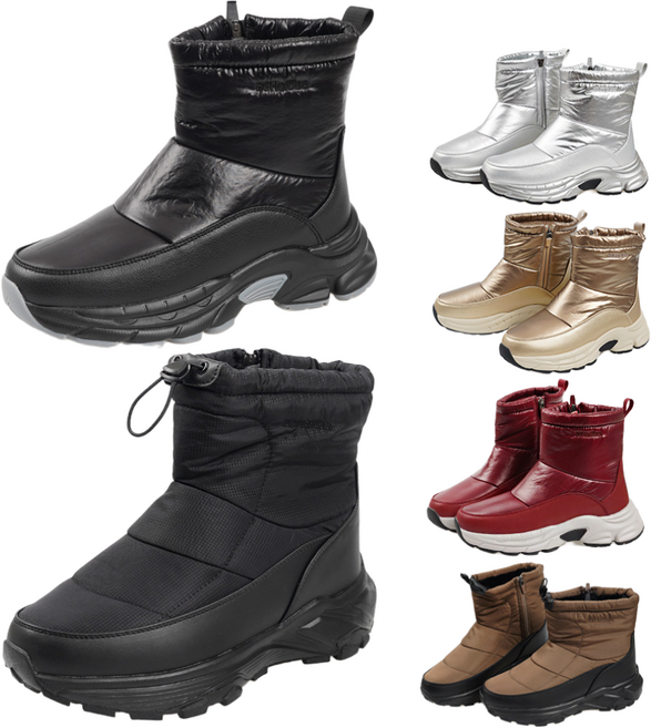 에코로바 여성 남성 패딩부츠 방한화 방한부츠 ER9009