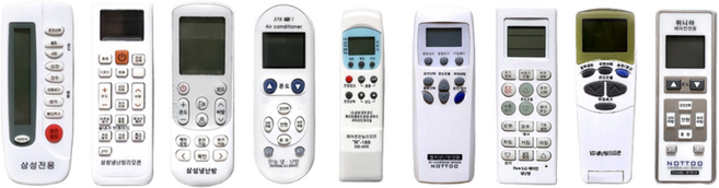 에어컨리모컨 건전지증정 / 냉난방리모컨 / 삼성전용 / 엘지전용 / 위니아전용 / 에어컨전용리모컨 / 만능리모컨 / 통합리모컨, [통합만능] 리모컨, 1개