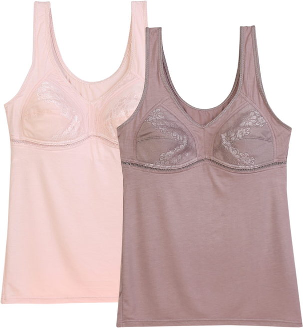 디어온미 모달 브라런닝 홑겹 노와이어 캡브라 런닝 여름 나시 여성 빅사이즈