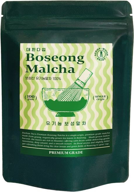 대한다업 유기농 보성말차 100g, 1개, 1개입