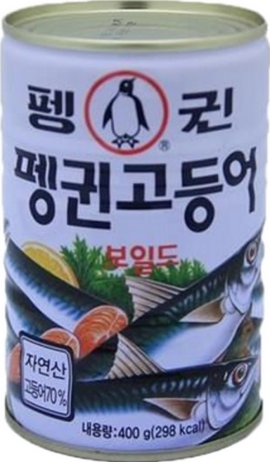 펭귄 고등어통조림, 400g, 48개