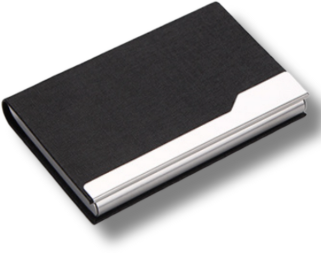 비즈니스 고급 명함 케이스, 블랙, 1개