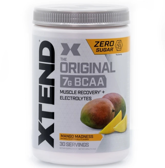 Xtend 오리지널 7g BCAA 망고 매드니스, 405g, 1개 - 쿠팡