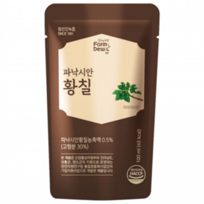 팜듀황칠 참선진 진천지사, 10개, 100ml