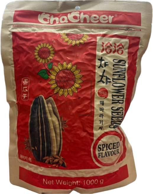 차차 해바라기씨 태국 챠챠 중국국민간식 해바라기간식 빨간색차차, 1kg, 1개