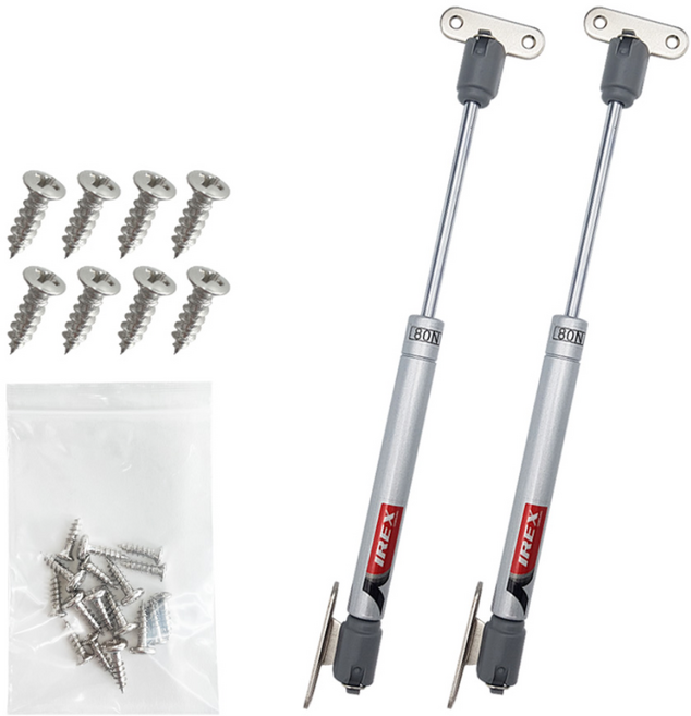 삼성IREX 싱크대 가스 쇼바 실린더 80N(8kg) 2개, 80N