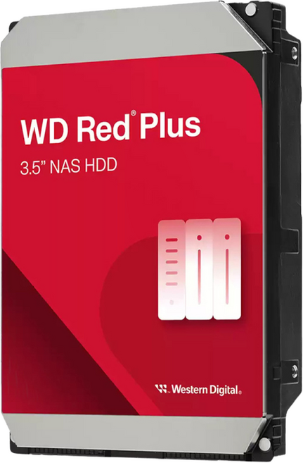 WD RED PLUS WD80EFPX NAS HDD, _RED PLUS, 8TB