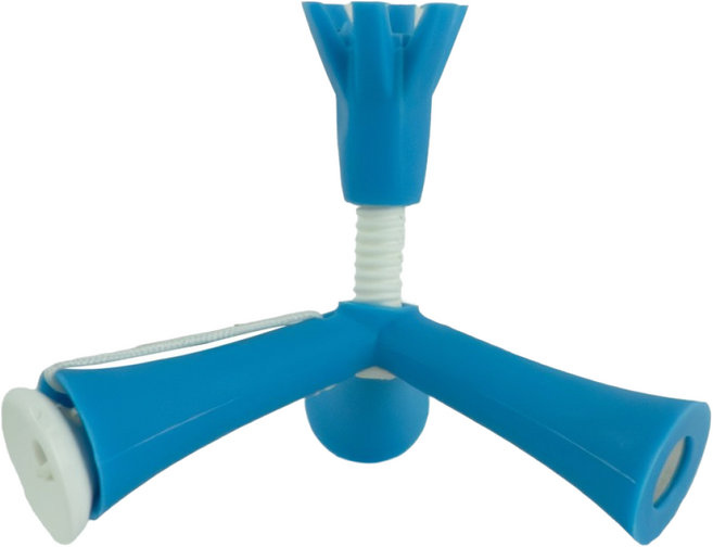 볼벤 트라이앵글 골프티 다용도티 삼각대티 삼발이 사계절티 4종 택1 오늘출발, 블루, 1개