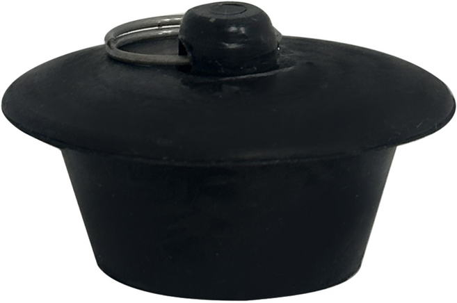 h국산 욕조마개(검정) 욕조캡 고무덮개 냄새차단 표준, 블랙