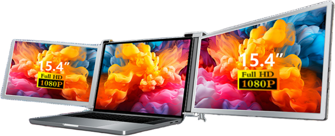 15.4인치 노트북 듀얼모니터 트리플모니터 휴대용, S14, 35.56cm