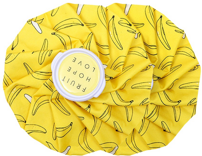 구스터프 냉온 찜질 주머니 바나나 대형, 2개
