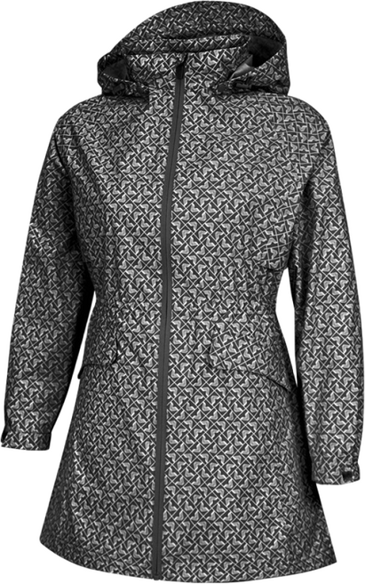 김영주 여성 봄 가을 에스타 프린트 레인코트 비옷 기능성 바람막이 자켓 스포츠 방수 방풍 점퍼