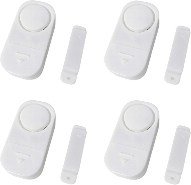 럭키페니 방범 창문경보기, 4개1set