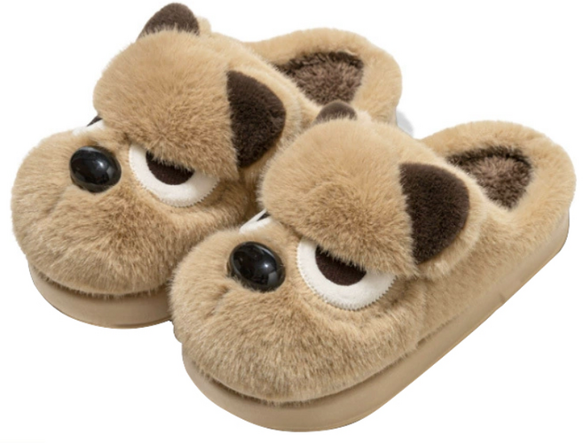 베네네 코지웜 겨울방한 따뜻 털 기모 남여공용 강아지 슬리퍼 실내화 사무실슬리퍼 방한슬리퍼